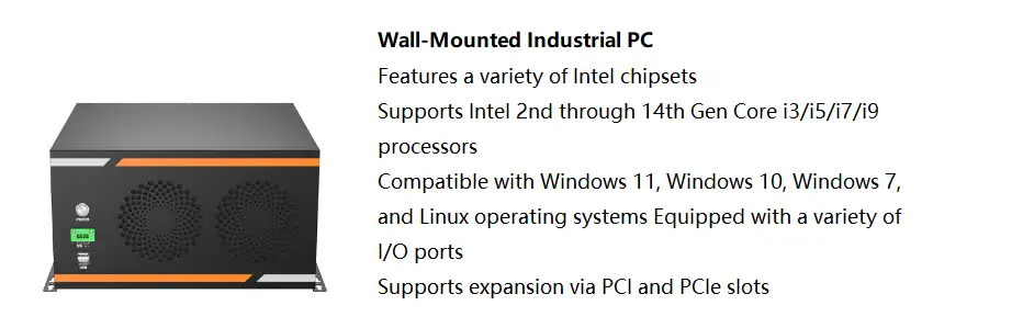 Wall-Mounted Industrial PC