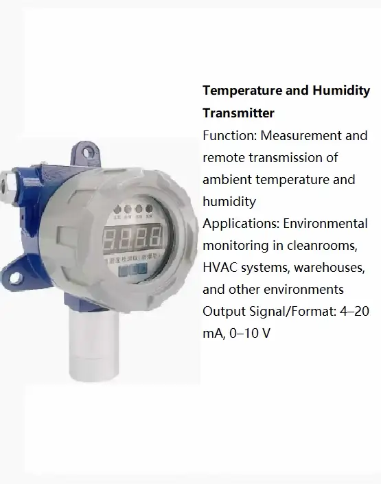 Temperature and Humidity Transmitter