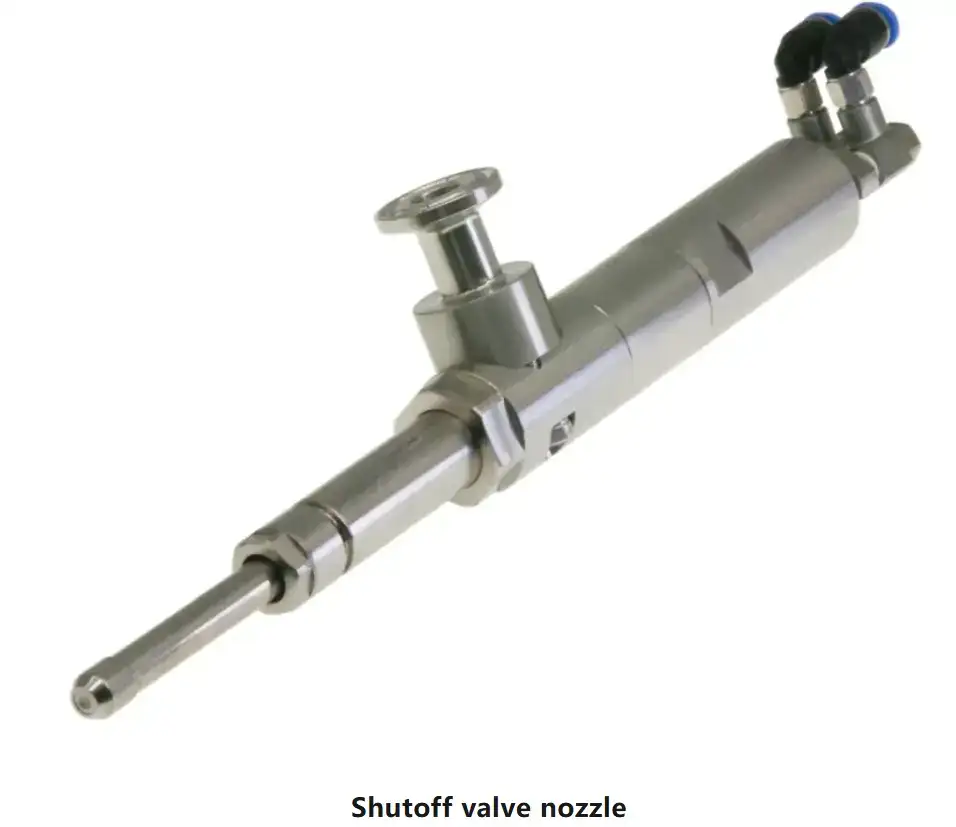 Shutoff valve nozzle-Long Coupling